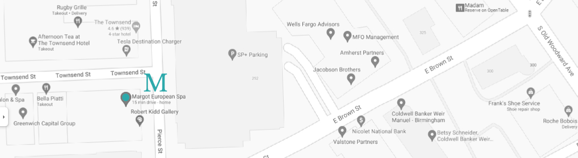 MARGOT SPA MAP MOBILE margot spa private parties Birmingham mi